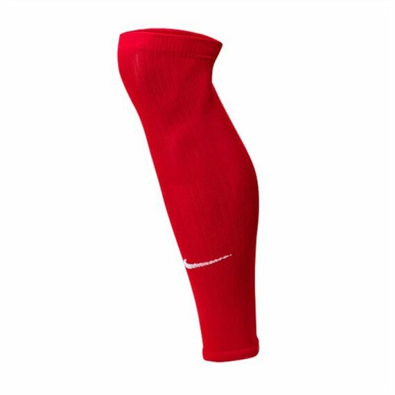 Гетры футбольные обрезанные Nike Squad взрослые, красные Гетры футбольные обрезанные Nike Squad взрослые, красные