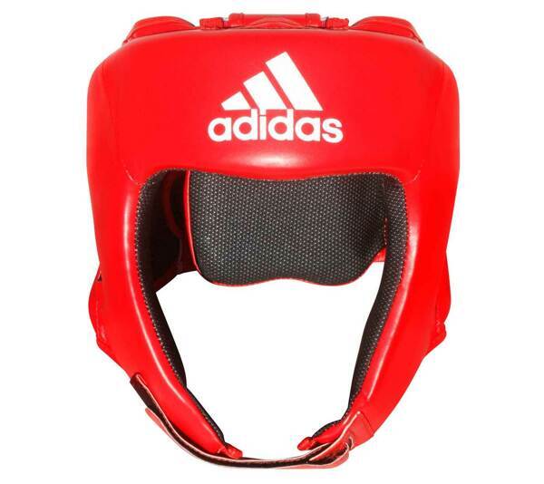Шлем боксерский Adidas HYBRID 50 HEAD GUARD ADIH50HG, red (красный)